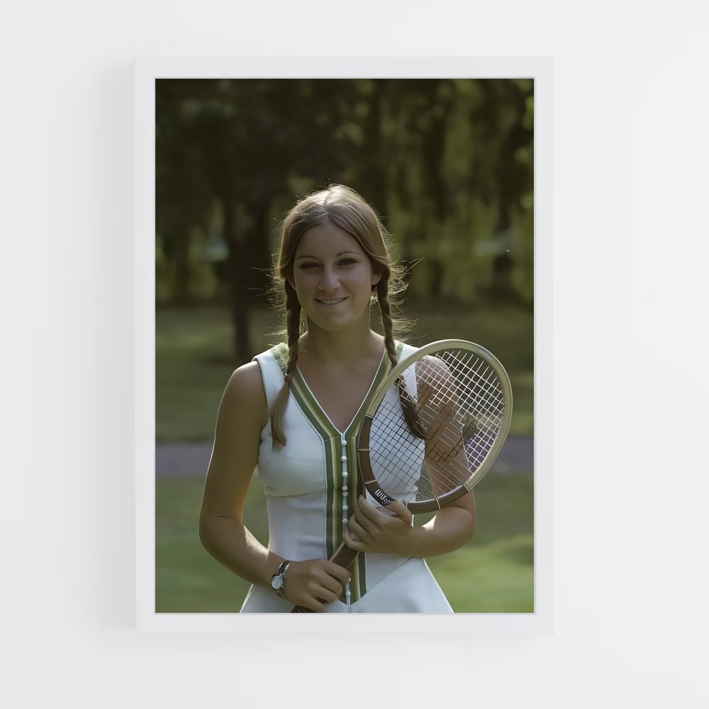 Poster Chris evert courts – affiche Tennis (vue 3)